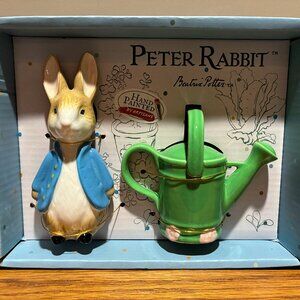 Beatrix Potter Peter Rabbit Salt & Pepper Shakers - New in Box
